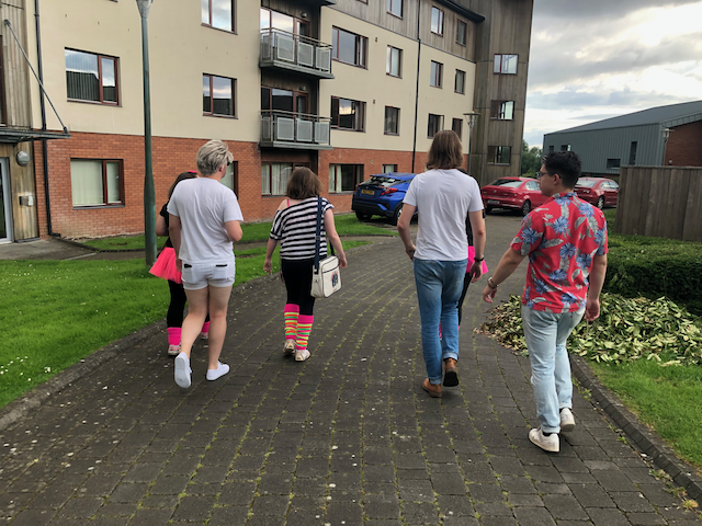 Belfast Sliders rocking the eighties at IOST 2019.